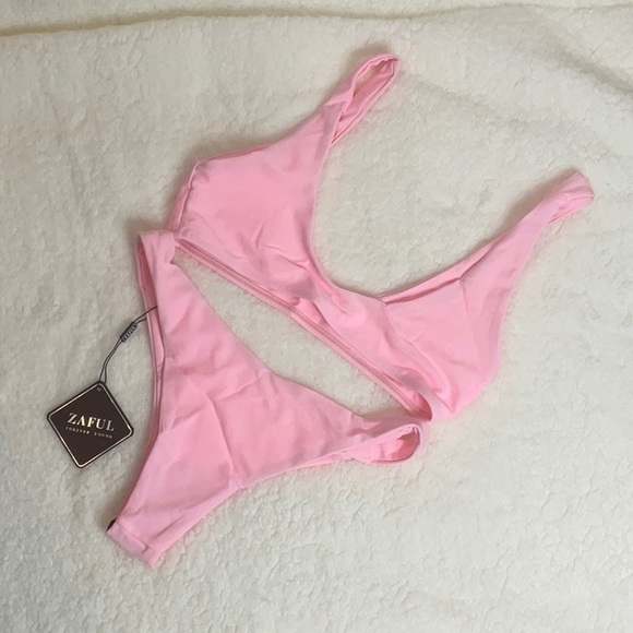 Zaful Other - Zaful Forever Young - Pink Bikini